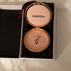 Pandora Christmas rose gold charm 😍